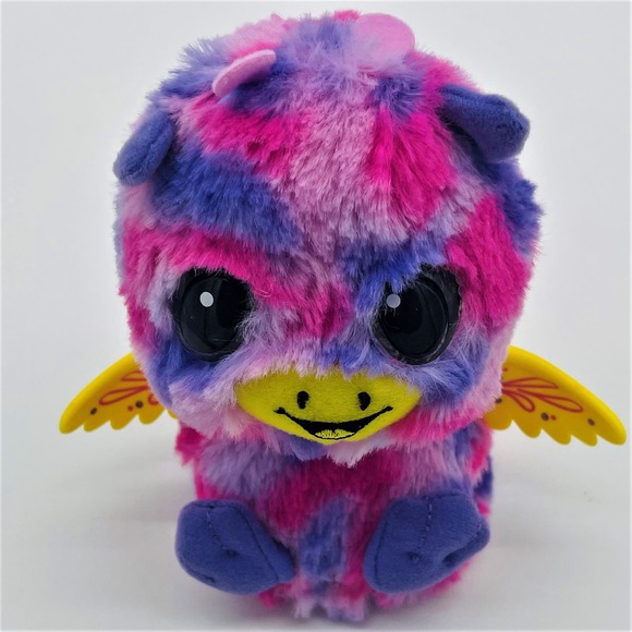 Vtg Hatchimals Plush Giraven Dragon Purple Pink Battery Operated Toys Tested - Picture 3 of 9